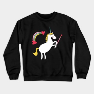 Magical Unicorn - Power of Love Crewneck Sweatshirt